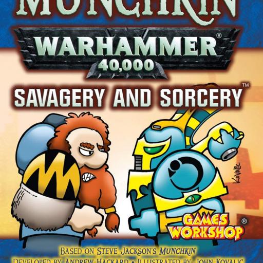 Imagen de juego de mesa: «Munchkin Warhammer 40,000: Salvajismo y Hechicería»