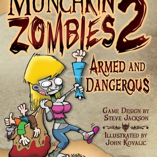 Imagen de juego de mesa: «Munchkin Zombis 2: Muertos y Enfadados»