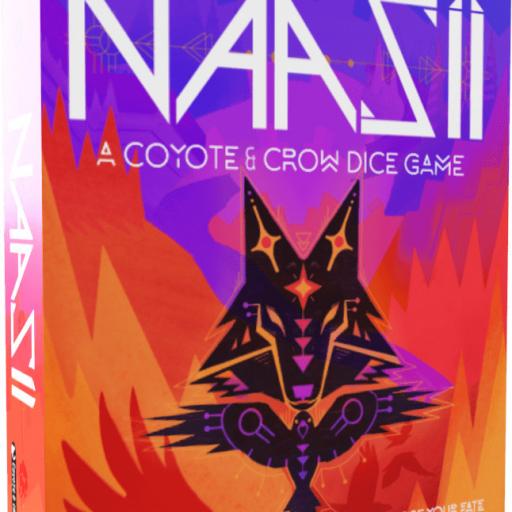 Imagen de juego de mesa: «Naasii: A Coyote & Crow Dice Game»