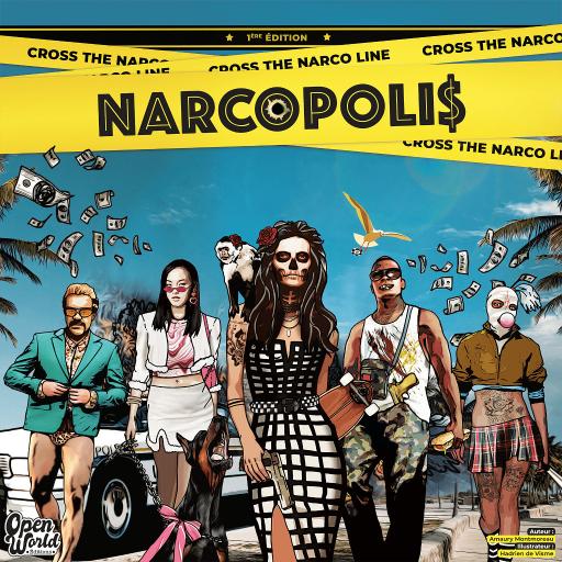 Imagen de juego de mesa: «Narcopolis»