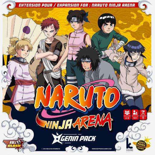 Imagen de juego de mesa: «Naruto: Ninja Arena – Pack Grado Inferior»
