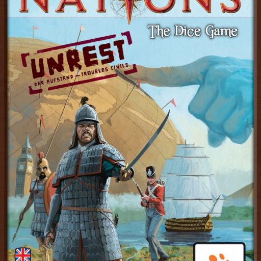 Imagen de juego de mesa: «Nations: The Dice Game – Unrest»