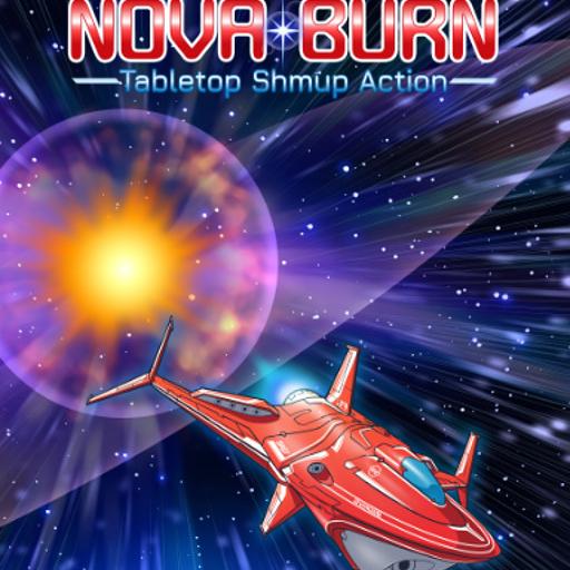 Imagen de juego de mesa: «Nova Burn: Tabletop Shmup Action»