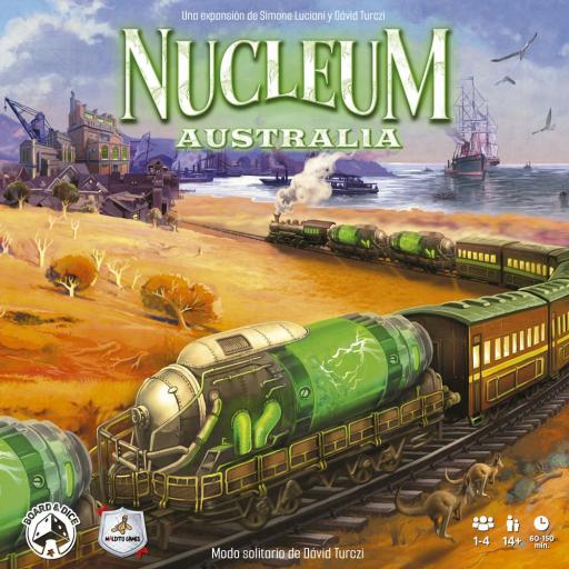 Imagen de juego de mesa: «Nucleum: Australia»
