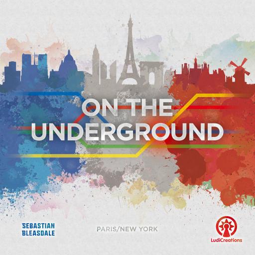 Imagen de juego de mesa: «On the Underground: Paris/New York»