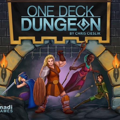 Imagen de juego de mesa: «One Deck Dungeon»