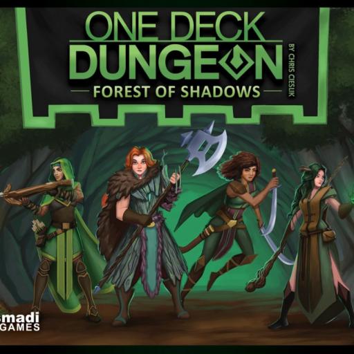 Imagen de juego de mesa: «One Deck Dungeon: Forest of Shadows»