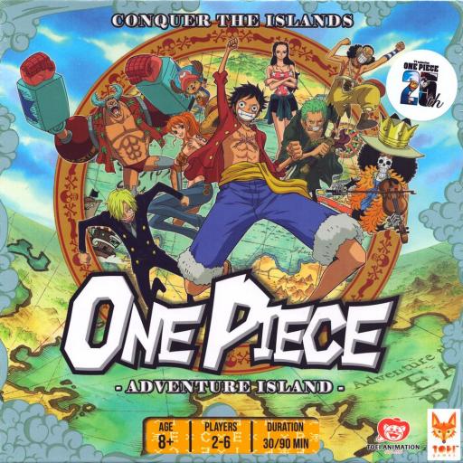 Imagen de juego de mesa: «One Piece: Isla de Aventuras»