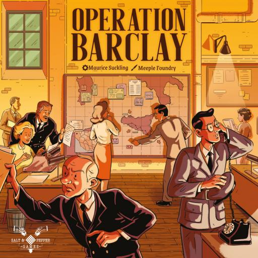 Imagen de juego de mesa: «Operación Barclay»