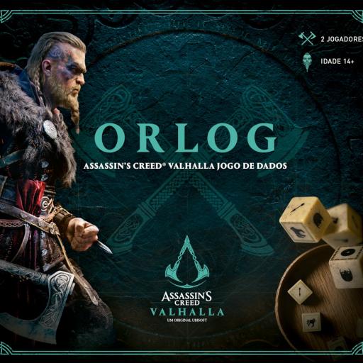 Imagen de juego de mesa: «Orlog: El juego de dados de Assassin's Creed Valhalla»