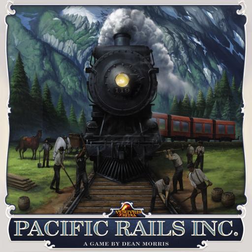 Imagen de juego de mesa: «Pacific Rails Inc.»