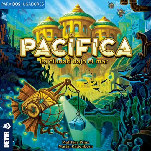 Imagen de juego de mesa: «Pacífica: La ciudad bajo el mar»