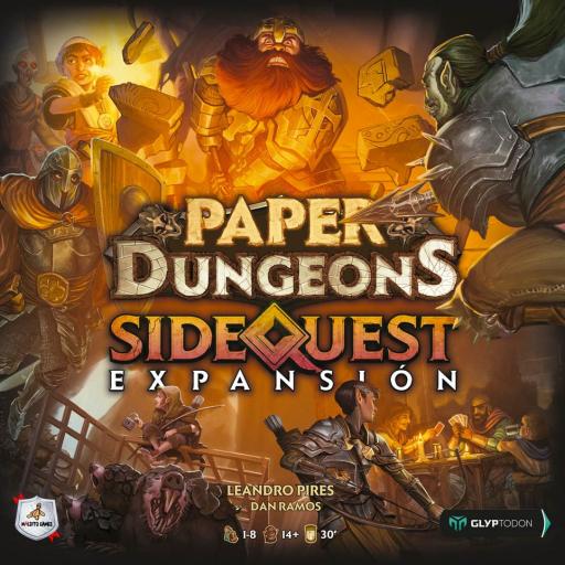 Imagen de juego de mesa: «Paper Dungeons: Side Quest Expansión»