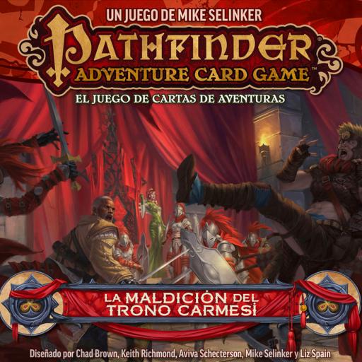 Imagen de juego de mesa: «Pathfinder Adventure Card Game: La Maldición del Trono Carmesí»