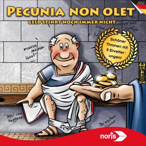 Imagen de juego de mesa: «Pecunia non olet»