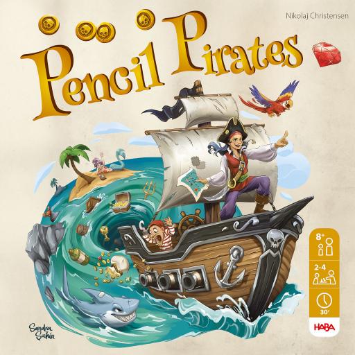 Imagen de juego de mesa: «Pencil Pirates»