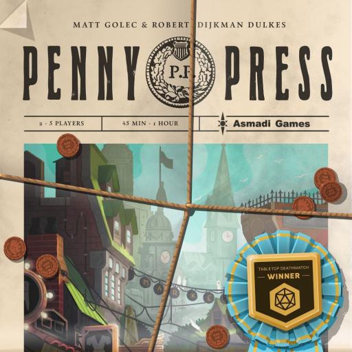 Imagen de juego de mesa: «Penny Press»