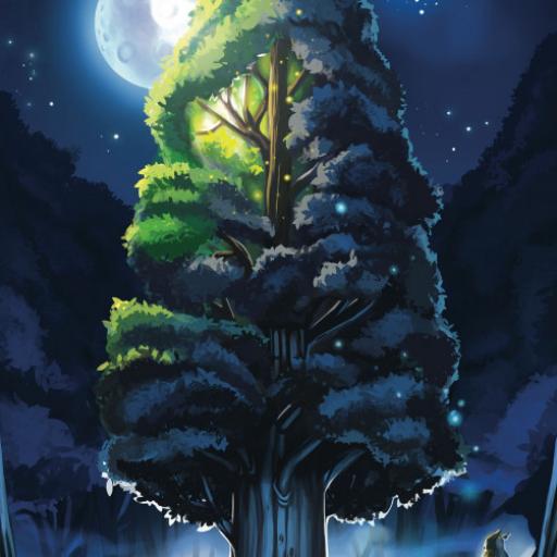 Imagen de juego de mesa: «Photosynthesis: Under the Moonlight»