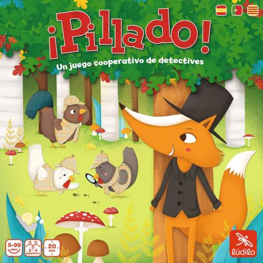 Imagen de juego de mesa: «¡Pillado!»