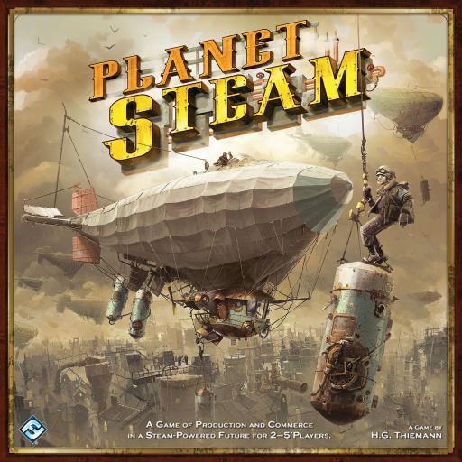 Imagen de juego de mesa: «Planet Steam»