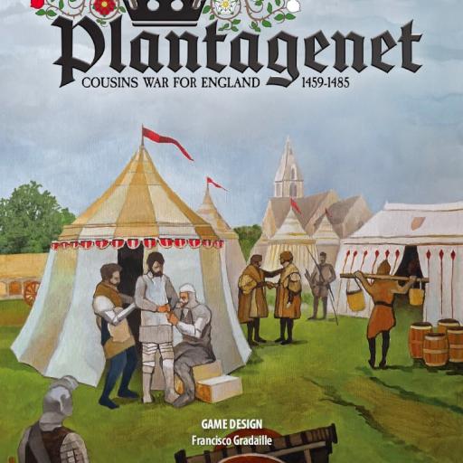 Imagen de juego de mesa: «Plantagenet: Cousins' War for England, 1459 - 1485»