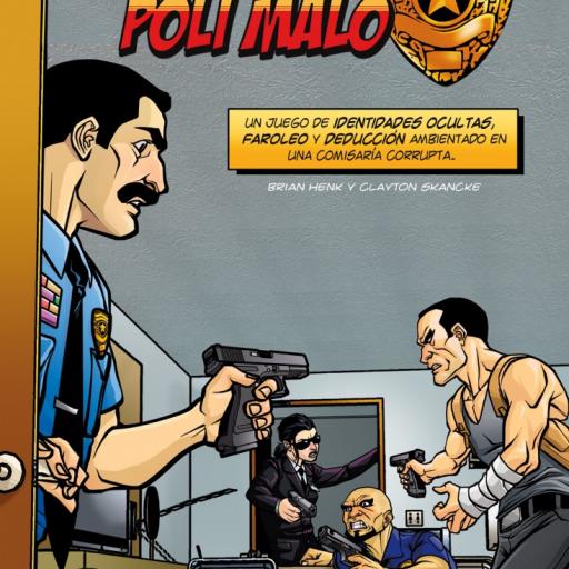 Imagen de juego de mesa: «Poli Bueno Poli Malo»