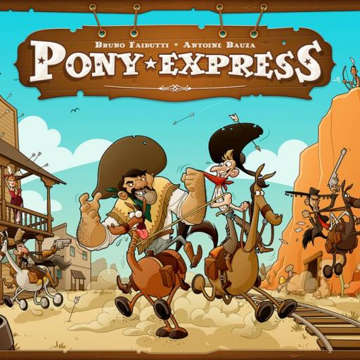 Imagen de juego de mesa: «Pony Express»