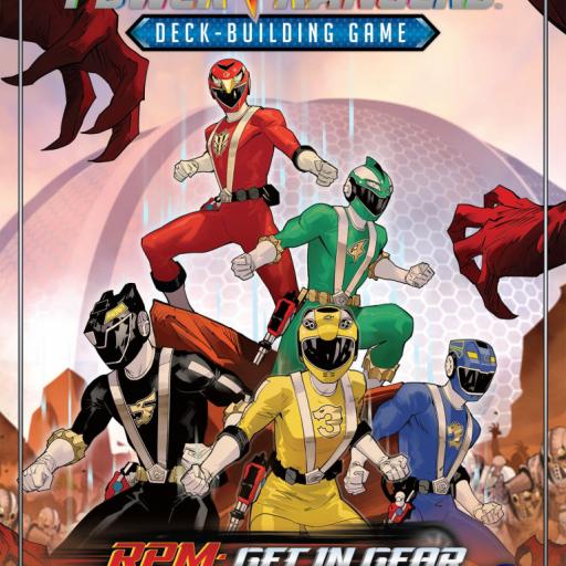 Imagen de juego de mesa: «Power Rangers: Deck-Building Game – RPM – Get in Gear»