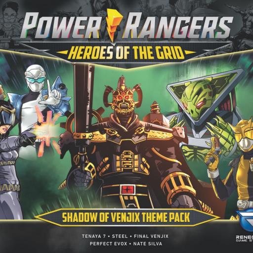 Imagen de juego de mesa: «Power Rangers: Heroes of the Grid – Shadow of Venjix»