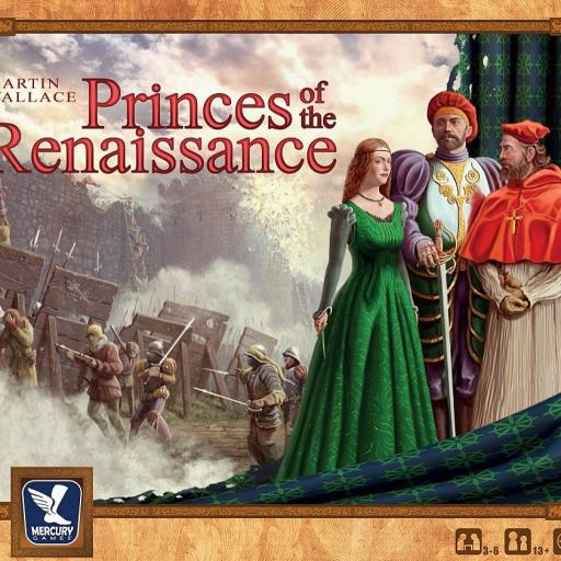 Imagen de juego de mesa: «Princes of the Renaissance»