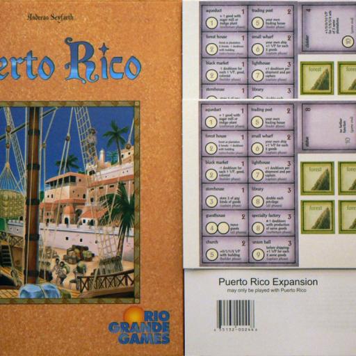 Imagen de juego de mesa: «Puerto Rico: Expansion I – New Buildings»