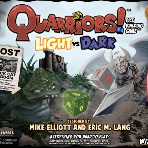 Imagen de juego de mesa: «Quarriors! Light vs. Dark»