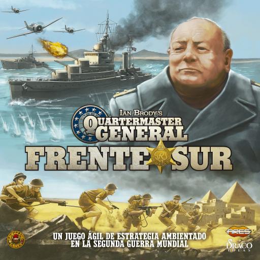 Imagen de juego de mesa: «Quartermaster General: Frente Sur»
