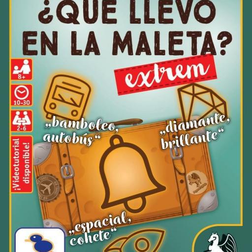 Imagen de juego de mesa: «¿Qué llevo en la maleta? Extrem»