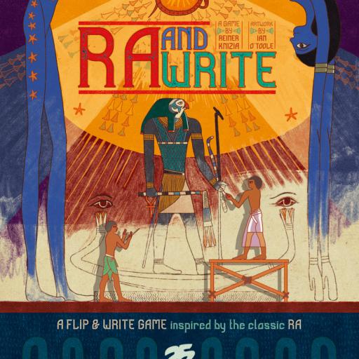 Imagen de juego de mesa: «Ra and Write»