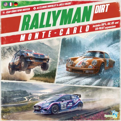 Imagen de juego de mesa: «Rallyman: Dirt – Monte-Carlo»