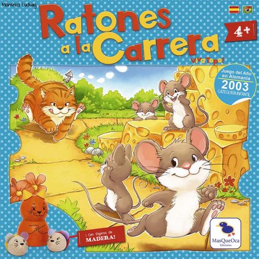 Imagen de juego de mesa: «Ratones a la Carrera»