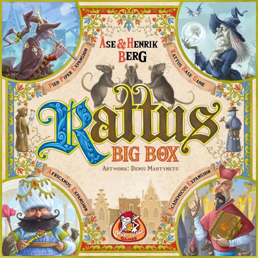 Imagen de juego de mesa: «Rattus: Big Box»
