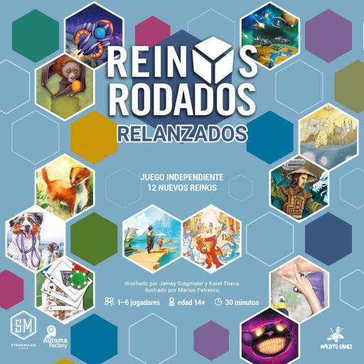 Imagen de juego de mesa: «Reinos Rodados Relanzados»