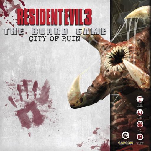 Imagen de juego de mesa: «Resident Evil 3: The Board Game – City of Ruin»