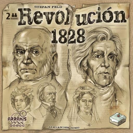 Imagen de juego de mesa: «Revolución 1828»
