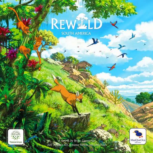 Imagen de juego de mesa: «Rewild: South America»