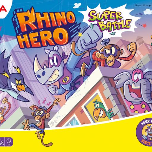 Imagen de juego de mesa: «Rhino Hero: Super Battle»