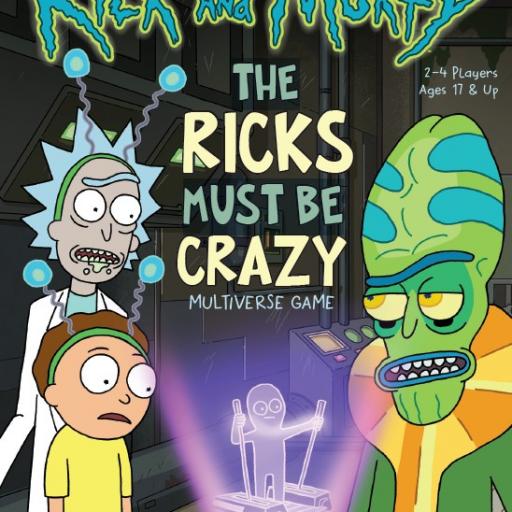 Imagen de juego de mesa: «Rick and Morty: The Ricks Must Be Crazy Multiverse Game»