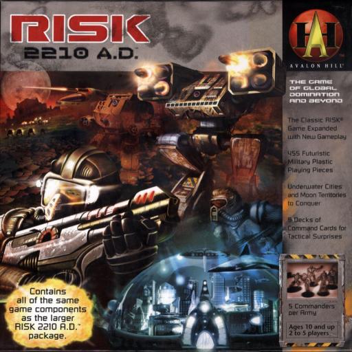 Imagen de juego de mesa: «Risk 2210 A.D.»