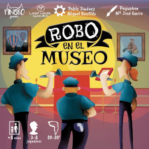 Imagen de juego de mesa: «Robo en el Museo»