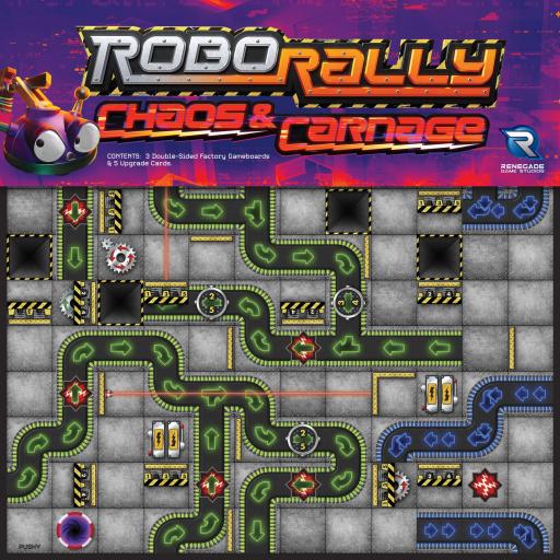 Imagen de juego de mesa: «Robo Rally: Chaos & Carnage»
