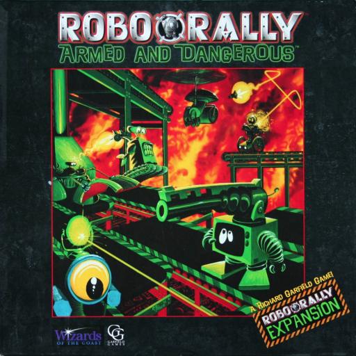 Imagen de juego de mesa: «RoboRally: Armed and Dangerous»