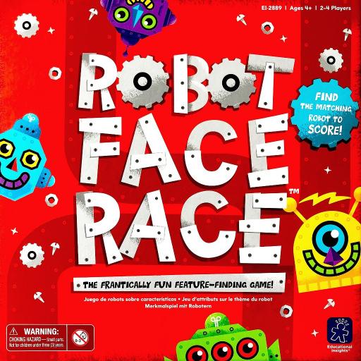 Imagen de juego de mesa: «Robot Face Race»