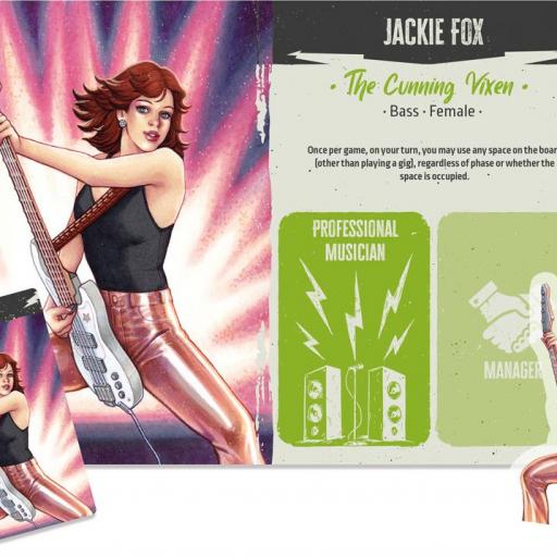 Imagen de juego de mesa: «Rock Hard: 1977 – Jackie Fox»